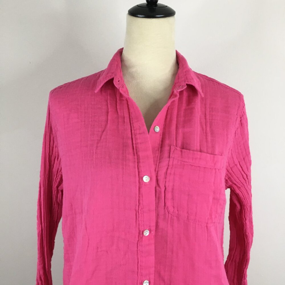 Rails Hibiscus Ellis Breezy Lightweight Cotton Ga… - image 6